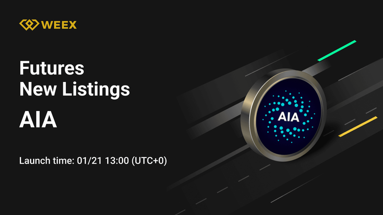 AIA USDT Perpetual Contract: WEEX Futures Lists AIA Coin