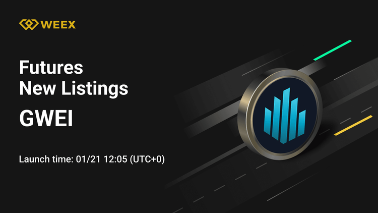 GWEI USDT Perpetual Contract Launches on WEEX Futures
